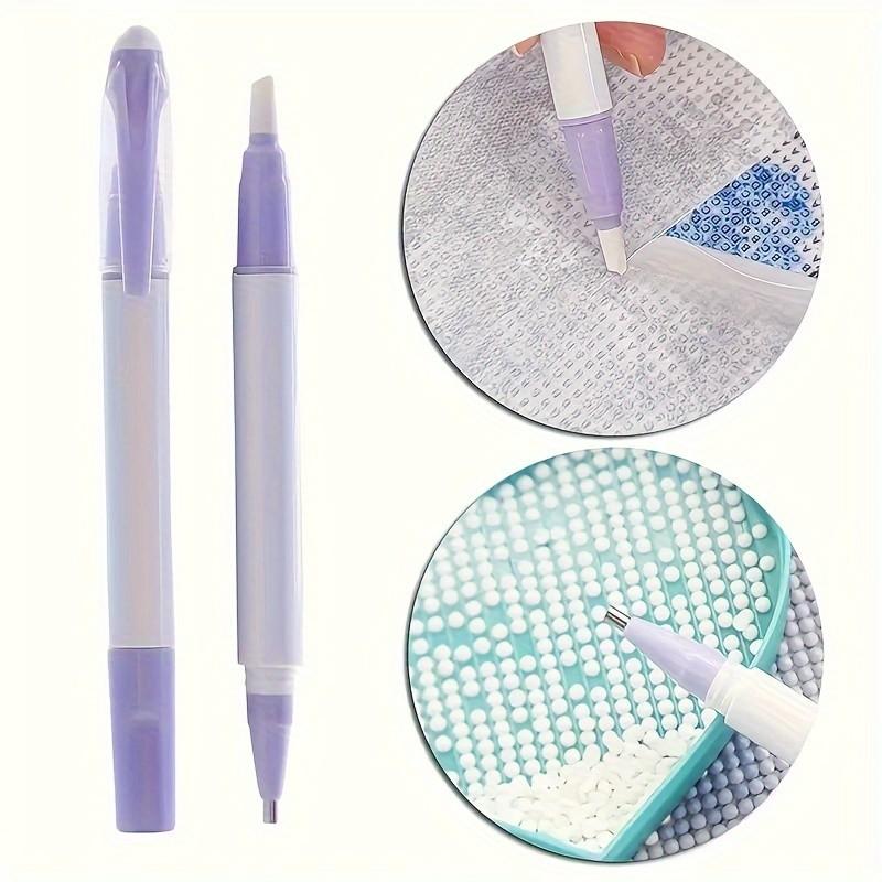 Embroidery Removal - ダイヤモンドペインティングフィルム除去ツール、ダイヤモンド刺繍防塵フィルムプロテクター、セラミックペーパーカッター - 両用、DIYドットペンマルチツール