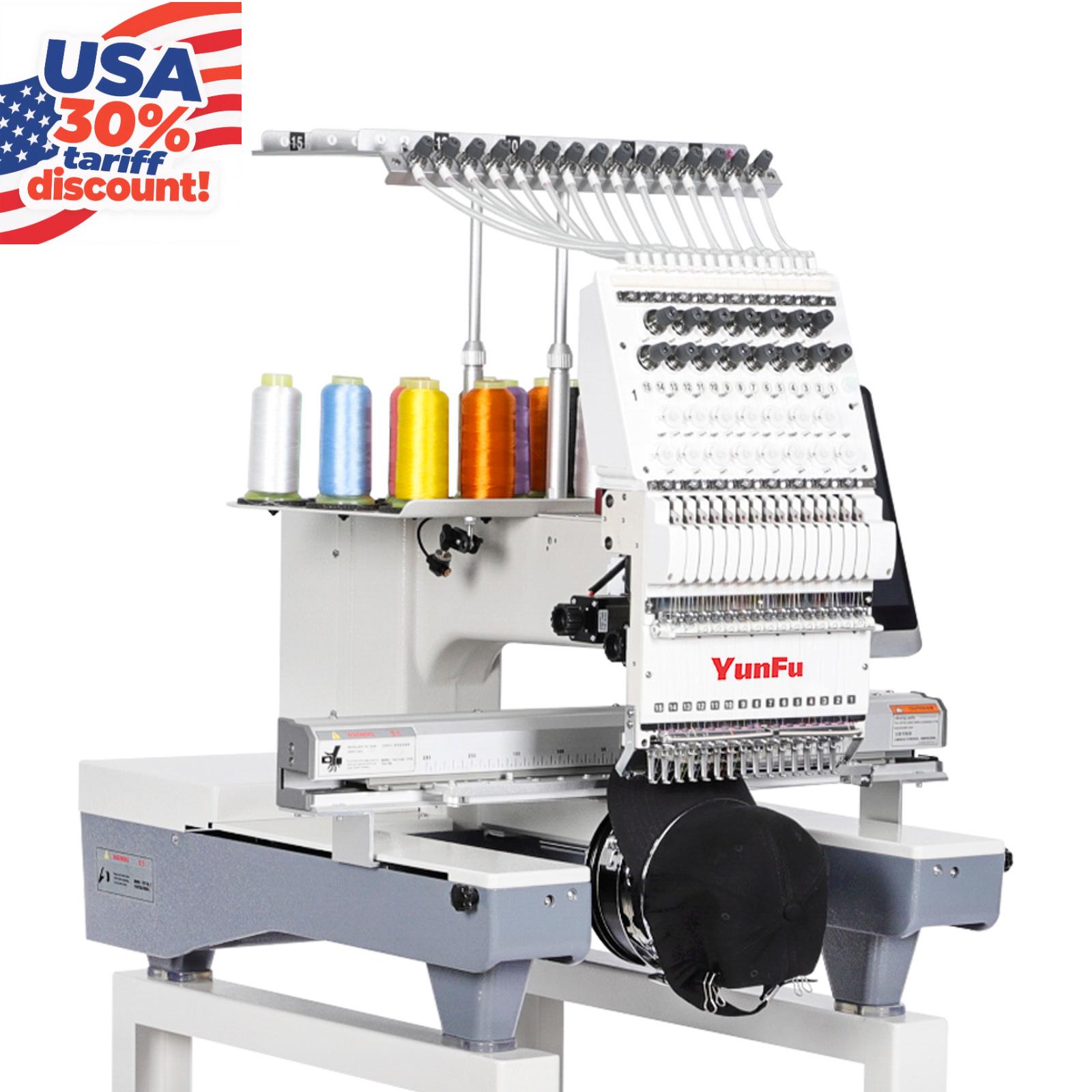 DDP刺繍機 自動 中国製 帽子用 シングルヘッド コンピュ - Embroidery Machine China のレビューと価格