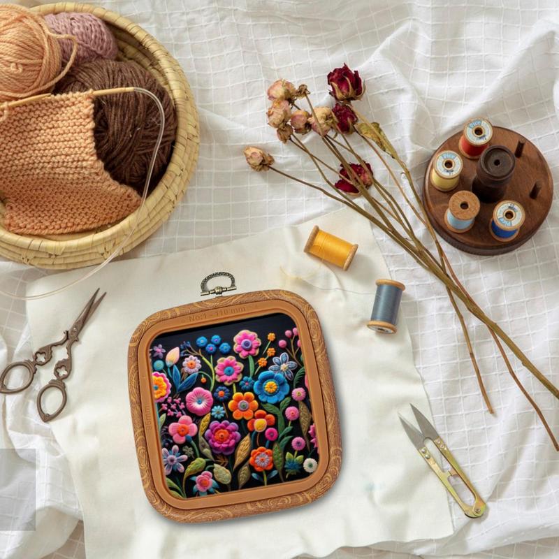 刺繍フープフレーム大型刺繍フープ正方形刺繍フレームラウンドキ - Embroidery Hooping のレビューと価格