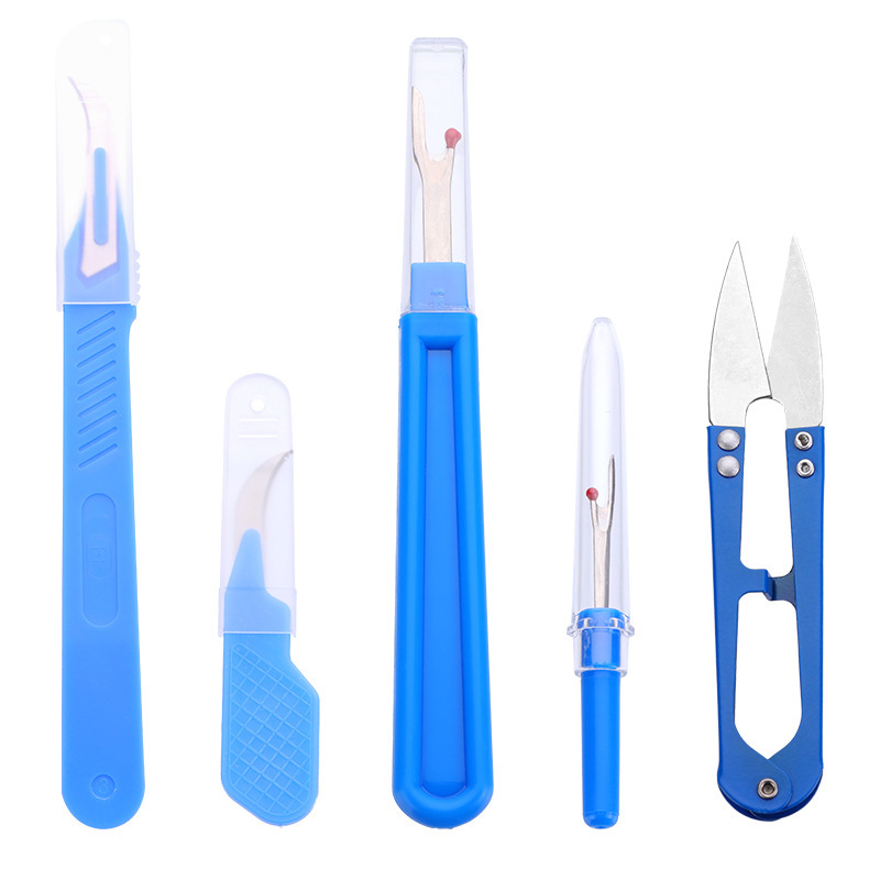 2026年式縫い目切り取りキット ブルー 縫い目切り取り器  - Embroidery Removal のレビューと価格