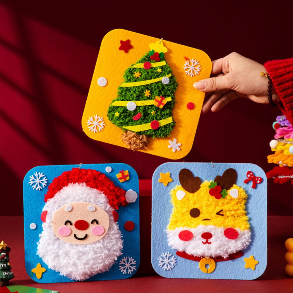 初心者向けクラフトキット 初心者向けクリスマス刺繍キット か - Embroidery Xmas Kits のレビューと価格
