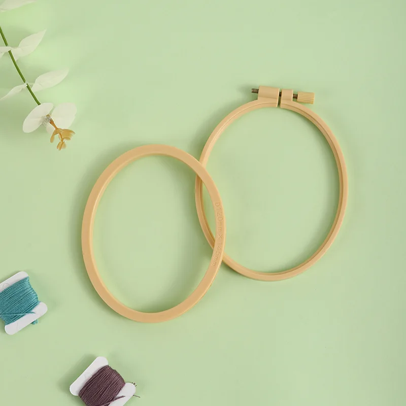 1 個 DIY 針仕事クロスステッチフープマシンプラスチック - Embroidery Hooping のレビューと価格