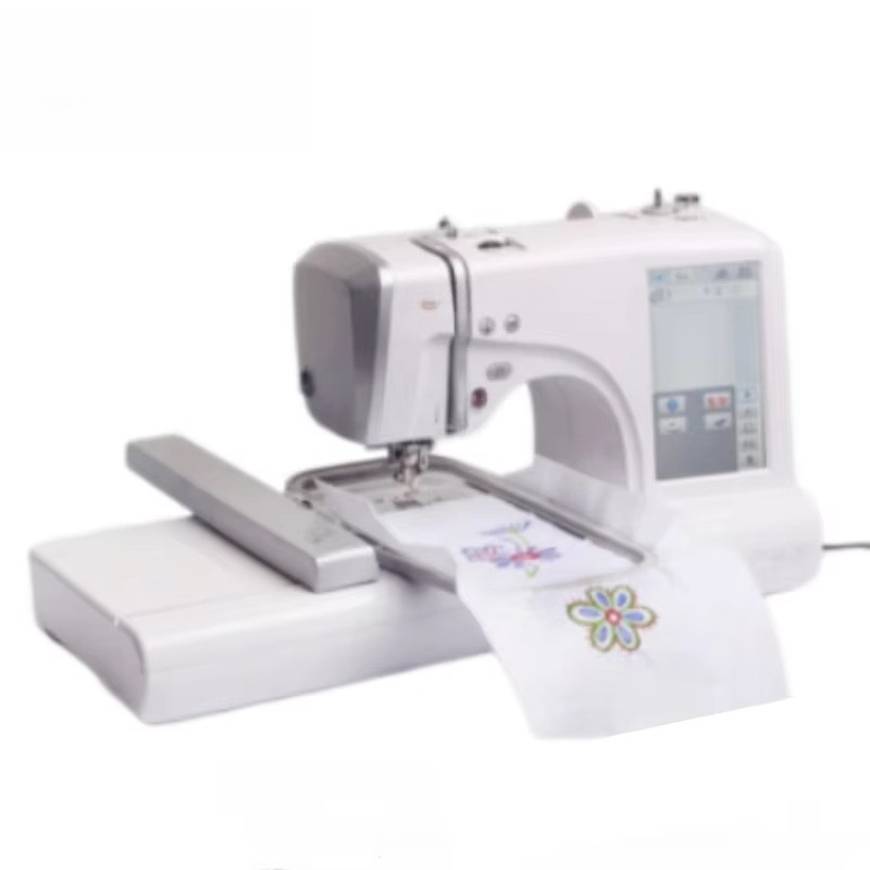 家庭用小型コンピュータ化家庭用工業用ミニ刺繍ミシン、高品質 - Embroidery Chain Stitch のレビューと価格