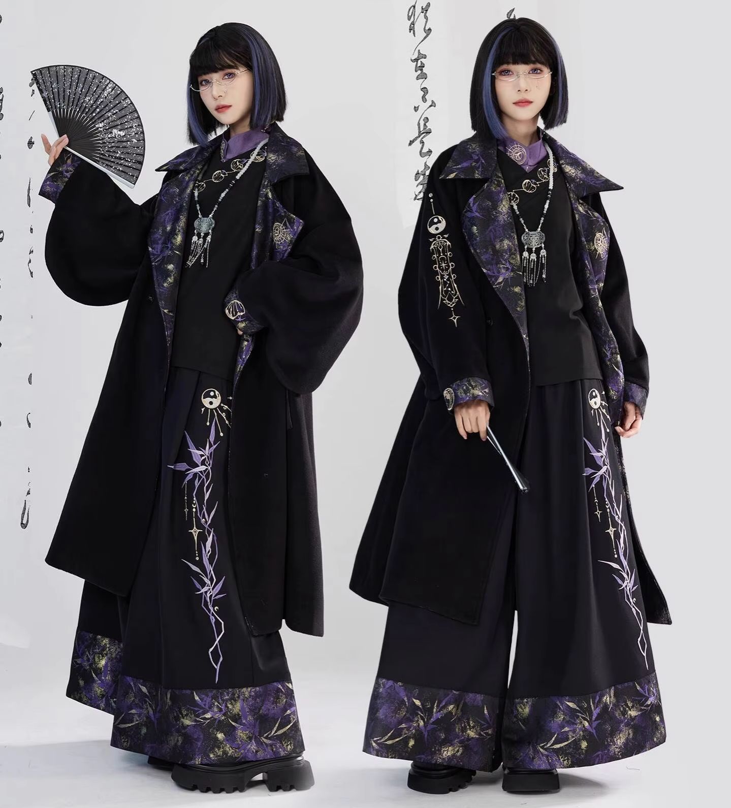 新しい中国風国風重工業刺繍織りゴールドウール生地コートフィエ - Embroidery Fabric のレビューと価格