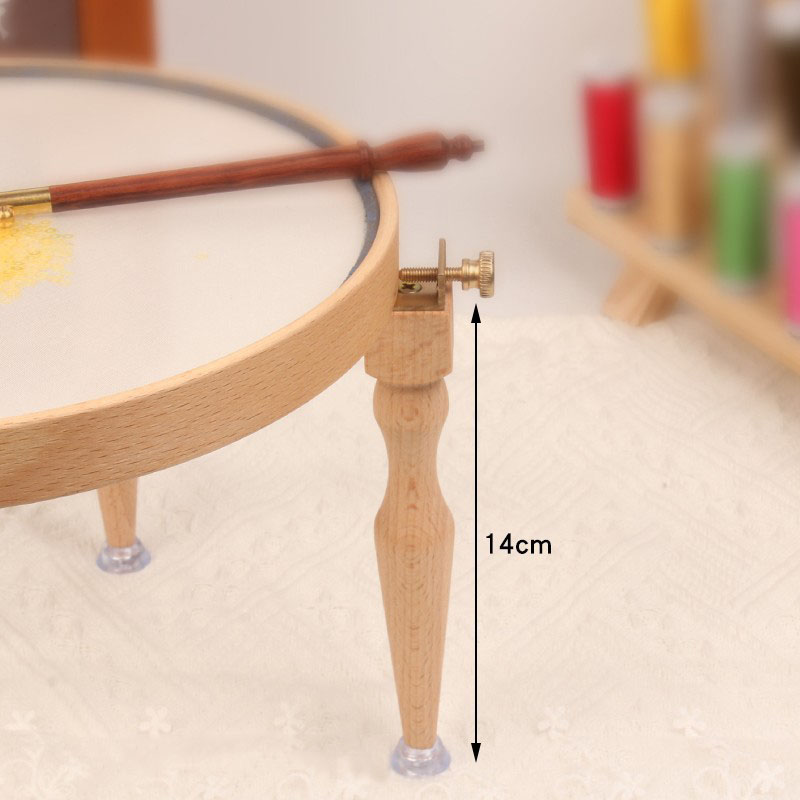 3/4 個調整可能なポータブル木製刺繍フープスタンド手作りク - Embroidery Removal のレビューと価格