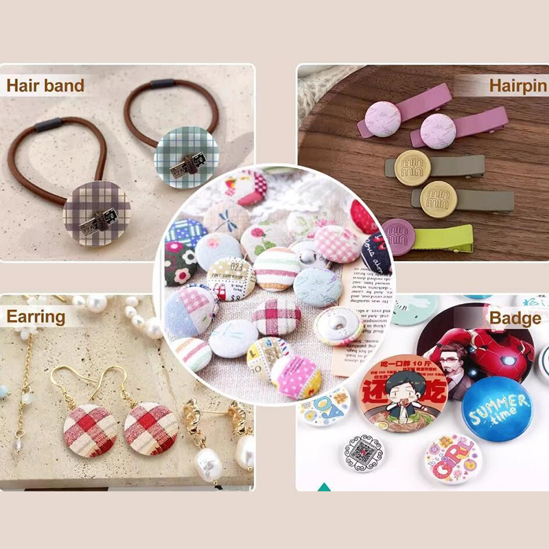 カバーボタンツールマルチサイズ11/15/19/23/29m - Embroidery Unique Design のレビューと価格