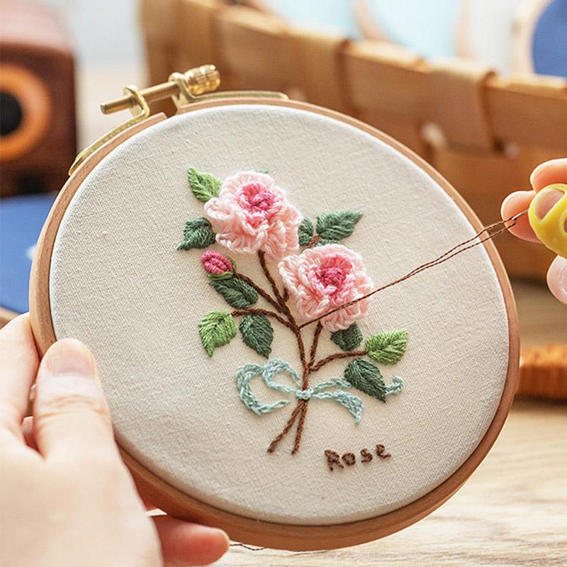 1個入り 高品質ブナ材刺繍枠 木製刺繍サークルリングホルダー - Embroidery Hooping のレビューと価格