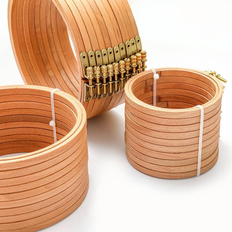 1個入り 高品質ブナ材刺繍枠 木製刺繍サークルリングホルダー - Embroidery Hooping のレビューと価格