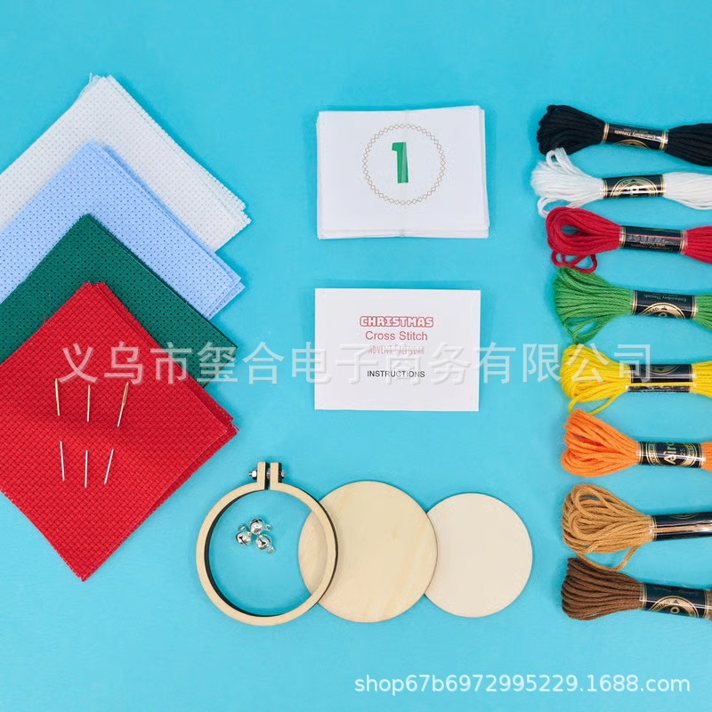 DIY クリスマスクロスステッチアドベントカレンダーキット刺 - Embroidery Xmas Kits のレビューと価格