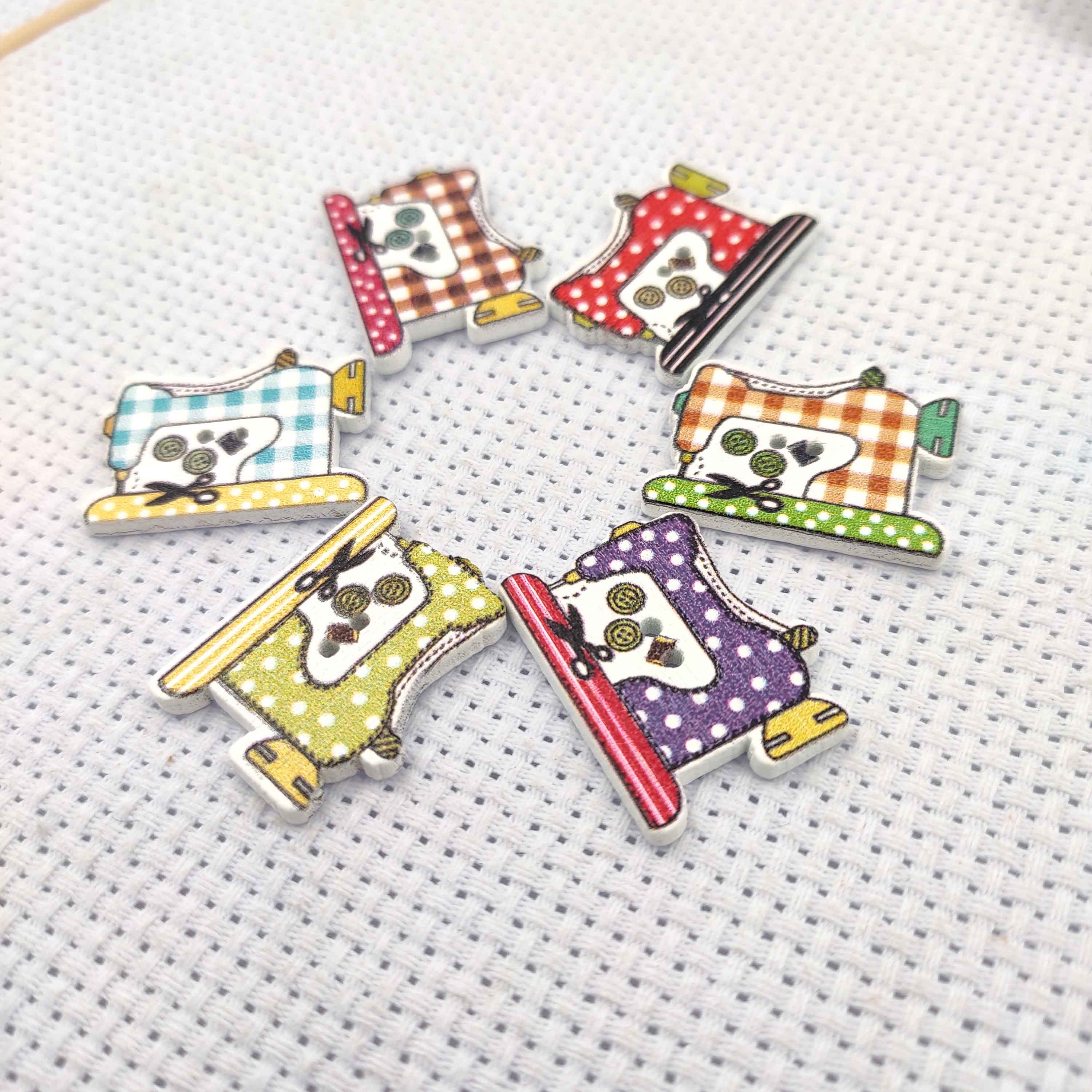 ニードルマインダー木製ミシン 2 個ニードルホルダー刺繍マグ - Embroidery Cross Stitch Patterns のレビューと価格