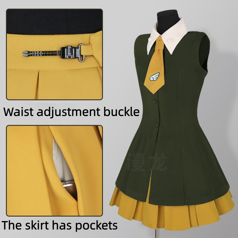 アニメカードキャプターさくらコスプレ衣装刺繍学校制服男性女性 - Embroidery Skirt のレビューと価格